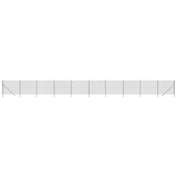 Recinzione Metallica Antracite 1,6x25 m in Acciaio Zincato