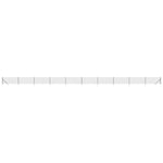 Recinzione Metallica con Picchetti Ancoraggio Antracite 1x25 m