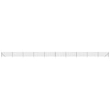 Recinzione Metallica con Picchetti Ancoraggio Antracite 1x25 m