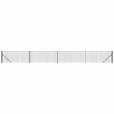 Recinzione Metallica con Flangia Antracite 1x10 m