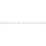 Recinzione Metallica con Flangia Antracite 0,8x25 m
