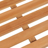 Set da Pranzo per Giardino 3 pz in Legno Massello di Teak