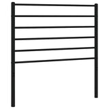 Testiera di Ricambio in Metallo Nero 90 cm