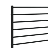 Testiera di Ricambio in Metallo Nero 90 cm