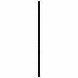 Testiera di Ricambio in Metallo Nero 107 cm