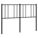 Testiera di Ricambio in Metallo Nero 135 cm
