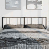 Testiera di Ricambio in Metallo Nero 180 cm