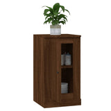 Credenza Rovere Marrone 37,5x35,5x67,5 cm in Legno truciolato