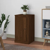 Credenza Rovere Marrone 37,5x35,5x67,5 cm in Legno truciolato