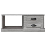 Tavolino da Salotto Grigio Sonoma 90x50x35 cm Legno truciolato
