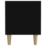 Mobile Porta TV Nero 180x31,5x40 cm in Legno truciolato
