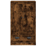 Credenza Rovere Fumo 60x35,5x103,5 cm in Legno truciolato