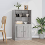 Credenza Grigio Sonoma 60x35,5x103,5 cm in Legno truciolato