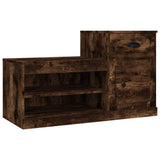 Scarpiera Rovere Fumo 100x42x60 cm in Legno truciolato
