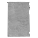 Scrivania Cassetto Grigio Cemento 115x50x75cm Legno truciolato