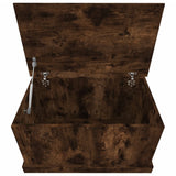 Contenitore Rovere Fumo 70x40x38 cm Legno truciolato