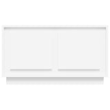 Mobile Porta TV Bianco 80x35x45 cm in Legno truciolato