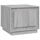 Tavolino da Salotto Grigio Sonoma 51x50x44 cm Legno truciolato