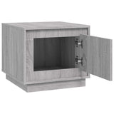 Tavolino da Salotto Grigio Sonoma 51x50x44 cm Legno truciolato