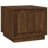 Tavolino da Salotto Rovere Marrone 51x50x44cm Legno truciolato