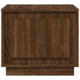 Tavolino da Salotto Rovere Marrone 51x50x44cm Legno truciolato
