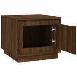 Tavolino da Salotto Rovere Marrone 51x50x44cm Legno truciolato