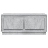 Tavolino Salotto Grigio Cemento 102x50x44 cm Legno truciolato