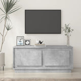 Tavolino Salotto Grigio Cemento 102x50x44 cm Legno truciolato