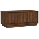 Tavolino Salotto Rovere Marrone 102x50x44 cm Legno truciolato