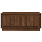 Tavolino Salotto Rovere Marrone 102x50x44 cm Legno truciolato