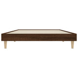 Giroletto senza Materasso Rovere Marrone 90x200cm in Truciolato