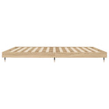 Giroletto senza Materasso Rovere Sonoma 140x200cm in Truciolato