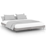 Giroletto senza Materasso Grigio Sonoma 180x200 cm Truciolato