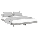 Giroletto senza Materasso Grigio Sonoma 180x200 cm Truciolato