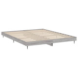 Giroletto senza Materasso Grigio Sonoma 180x200 cm Truciolato