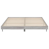 Giroletto senza Materasso Grigio Sonoma 180x200 cm Truciolato