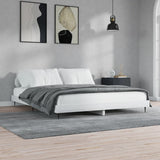 Giroletto Bianco Lucido 160x200 cm in Legno truciolato