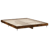 Giroletto senza Materasso Rovere Fumo 150x200 cm in Truciolato