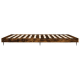 Giroletto senza Materasso Rovere Fumo 150x200 cm in Truciolato