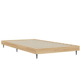 Giroletto senza Materasso Rovere Sonoma 100x200cm in Truciolato