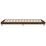 Giroletto senza Materasso Rovere Marrone 90x200cm in Truciolato
