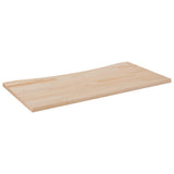 Piano Scrivania 110x55x2,5 cm in Legno Massello di Pino
