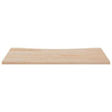 Piano Scrivania 110x55x2,5 cm in Legno Massello di Pino