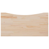 Piano Scrivania 110x55x2,5 cm in Legno Massello di Pino