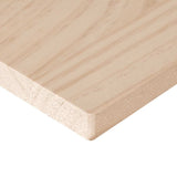Piano Scrivania 110x55x2,5 cm in Legno Massello di Pino
