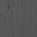 Divano Centrale 120x80 cm in Legno Massello di Pino Grigio