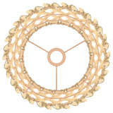 Paralume 23x28 cm in Vimini