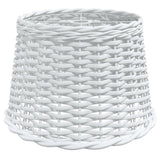 Paralume da Soffitto Bianco 40x26 cm in Vimini