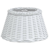 Paralume da Soffitto Bianco 50x30 cm in Vimini