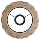 Paralume da Soffitto Marrone 20x15 cm in Vimini